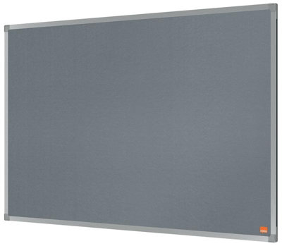 Nobo Essence Grey Felt Notice Board 900x600mm