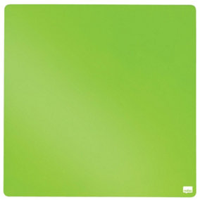Nobo Mini Magnetic Whiteboard Coloured Tile 360mmx360mm Green