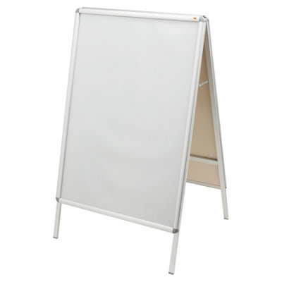 Nobo Premium Plus A0 A-Board Sign Holder with Snap Frame