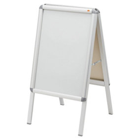 Nobo Premium Plus A2 A-Board Sign Holder with Snap Frame