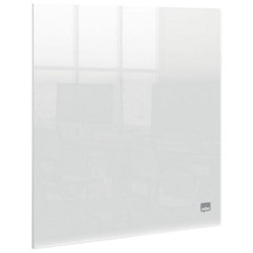 Nobo Transparent Acrylic Desktop or Wall Mounted Mini Whiteboard 300x300mm