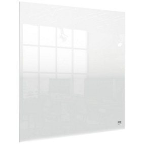 Nobo Transparent Acrylic Desktop or Wall Mounted Mini Whiteboard 450x450mm