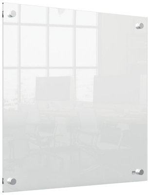 Nobo Transparent Acrylic Wall Mounted Mini Whiteboard 450x450mm