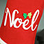 Noel Candy Striped Knit Xmas Gift Decoration Christmas Stocking