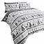 Noel Grey Double Duvet Cover and Pillowcases