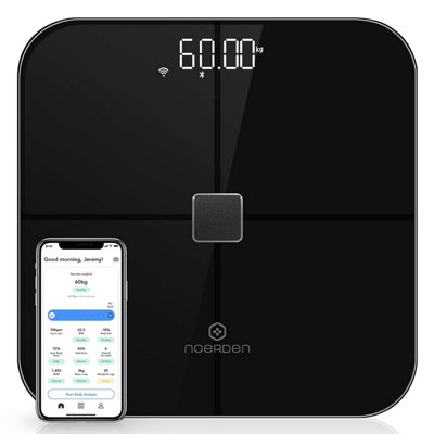 NOERDEN SENSORI SMART BODY SCALE BLACK Price Comparisons | Compare The Build