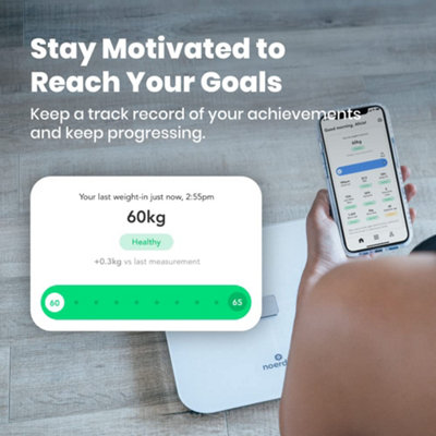 NOERDEN SENSORI SMART BODY SCALE WHITE - 5
