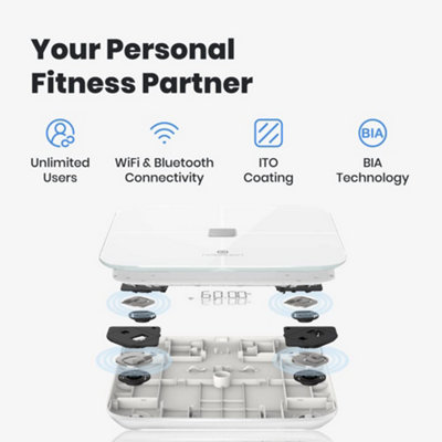 NOERDEN SENSORI SMART BODY SCALE WHITE - 7