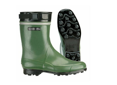 Nokian Trimmi Green Wellington Boot perfect for festivals, dog walking, hiking