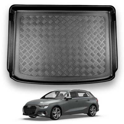 NOMAD Boot Liner for Audi A3 Sportback 2020+ Tailored Adjustable Boot Upper Tray