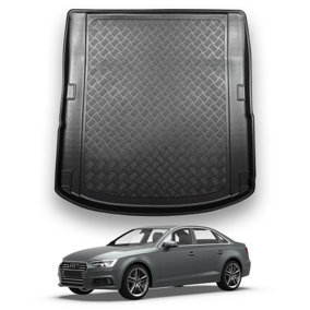 NOMAD Boot Liner for Audi A4 2015+ Saloon Tailored Car Floor Guard Waterproof