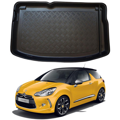 NOMAD Boot Liner for Citroen DS3 2009-16 Tailored Car Floor Mat Guard Waterproof