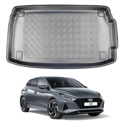 NOMAD Boot Liner for Hyundai I20 2020+ Tailored Fit Boot Floor Upper Position