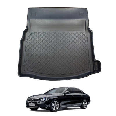 NOMAD Boot Liner for Mercedes E-Class 2016+ Saloon Premium Tailored Floor Mat