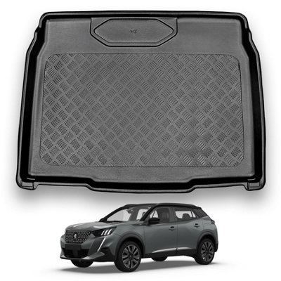 NOMAD Boot Liner for Peugeot 2008 2020+ Tailored Fit Non-Adjustable Boot Floor