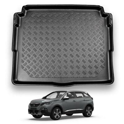 NOMAD Boot Liner for Peugeot 3008 2017+ Tailored Fit Boot Floor Lower Position