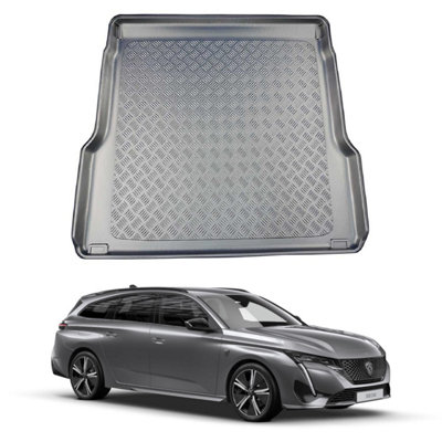 NOMAD Boot Liner for Peugeot 308 SW 2021+ Tailored Fit Car Floor Guard Tray Mat