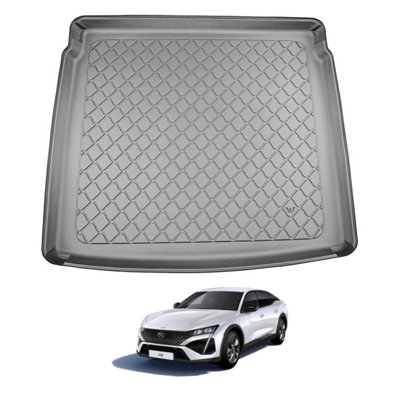 NOMAD Boot Liner for Peugeot 408 2022+ Hybrid Tailored Car Floor Waterproof