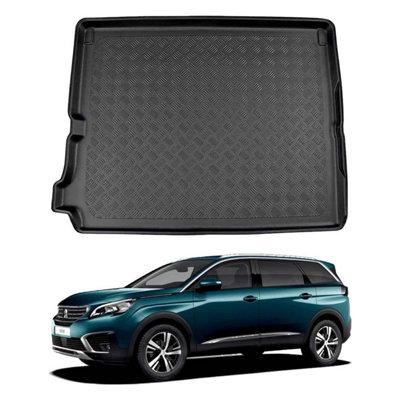 NOMAD Boot Liner for Peugeot 5008 2017+ Tailored Fit Car Floor Mat Guard Tray