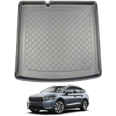 NOMAD Boot Liner For Skoda Enyaq 2021+ Premium Tray Non-Adjustable Boot Floor