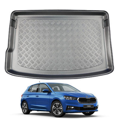 NOMAD Boot Liner for Skoda Fabia 2021+ Tailored Fit Guard Tray Upper Position