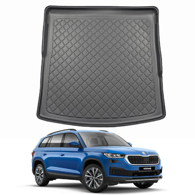 NOMAD Boot Liner for Skoda Kodiaq 2017-23 5 Seat Premium Tailored Fit Floor Guard