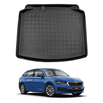 NOMAD Boot Liner for Skoda Scala 2019+ Tailored Fit Tray Non-Adjustable Floor