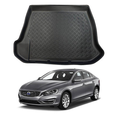 NOMAD Boot Liner for Volvo S60 2010-18 Tailored Fit Car Floor Guard Waterproof