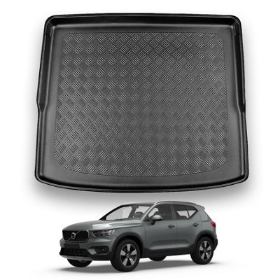 NOMAD Boot Liner for Volvo XC40 2018+ Tailored Car Floor Guard Tray Waterproof