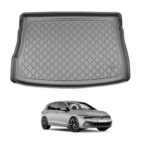 NOMAD Boot Liner for VW Golf MK8 2019+ Premium Tailored Car Floor Waterproof