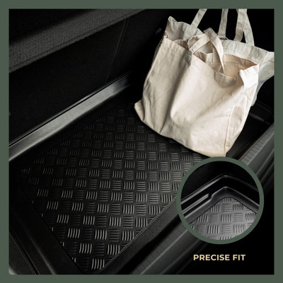 NOMAD Lexus UX 250H (2019 ) Boot Liner [Upper Boot Position] Premium Tailored Fit Car Floor Mat Protector Thermoplastic Waterproof Dog & Pet Friendly Raised Edges Compatible Custom Fit Accessory