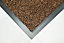 Non Slip Absorbent Dirt Trapper Rubber Edged Door Mats Gold 40x60 cm