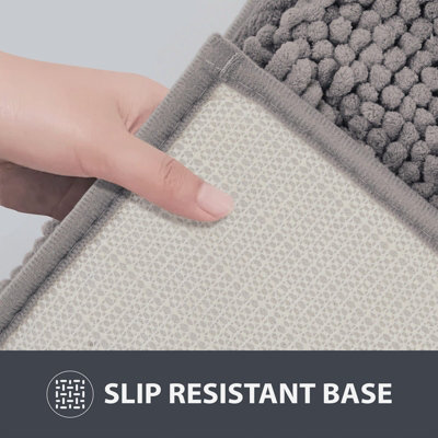 2025 Ultra Soft Plush Bath Mat – Non-Slip Microfiber, Machine Washable, Ustation