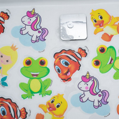 Non Slip Bath Stickers for kids Variety Value Pack DIY at B&Q