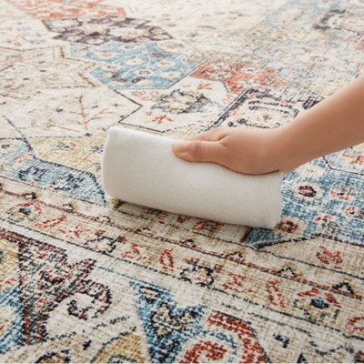 Non Slip Cashmere Coastal Runner Modern Kitchen Bedroom Lobby Rug 60 x ...
