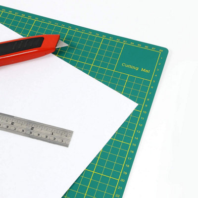 Non-Slip Double-Sided Craft Board with Grid Lines for Quilting, Sewing ...