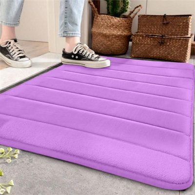 Microfiber Large Foam Floor Mat Bath Mat 120cm Extra Large