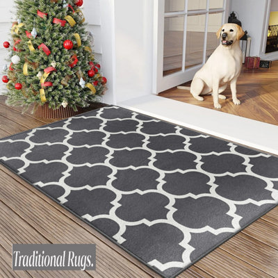 Non slip Printed Rug Entrance Door Mat Bedroom Living Room Floor Mat