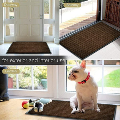 Non Slip Rubber Door Mats Heavy Duty Durable Floor Mats
