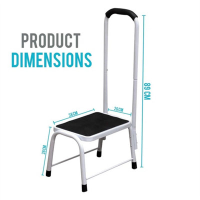 NON SLIP SAFETY STEP KITCHEN BATH STOOL MOBILITY SUPPORT PLATFORM ...