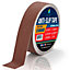 Non Slip Tape Roll Pro Standard Grade -Indoor/Outdoor Use by Slips Away - Brown 50mm x 18m