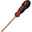 Non-Sparking Phillips Screwdriver - Number 2 x 100mm - Soft Grip Handle - Die Forged