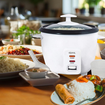 Non Stick Automatic Electric Rice Cooker Pot Warmer Warm Cook 2.5 Litre ...
