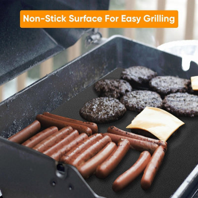 Non-Stick BBQ Grill Mat Liners Liners