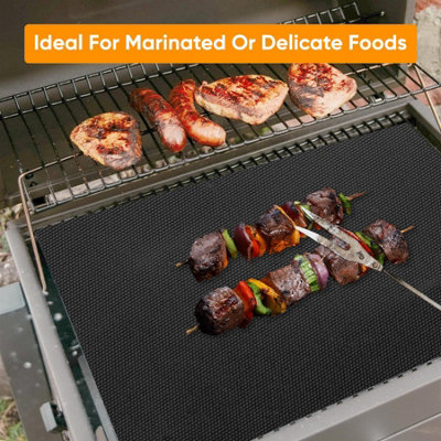 Non-Stick BBQ Grill Mat Liners Liners - 3