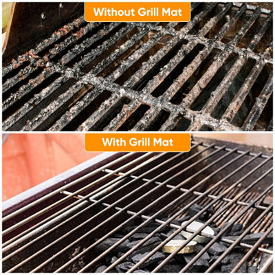 Non-Stick BBQ Grill Mat Liners Liners - 8