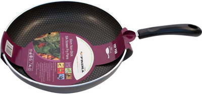 Non Stick Silk Screen Fry Pan Lightweight Kitchen Cooking Reinforced 30Cm