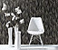 Non-woven wallpaper with natural elegant glamour look