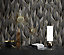 Non-woven wallpaper with natural elegant glamour look