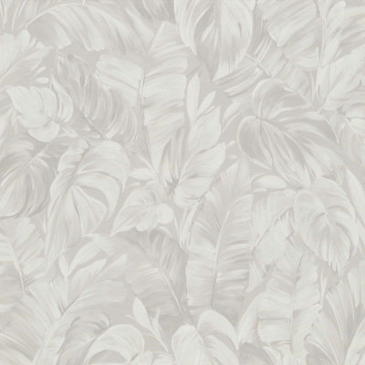 Nonwoven wallpaper grey, Taupe - 10,05 x 0,53 m